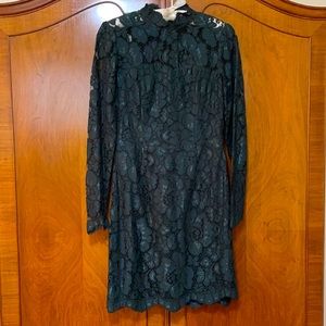 Betsy Johnson green holiday dress.